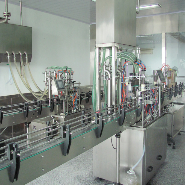 全自動伺服油脂灌裝線